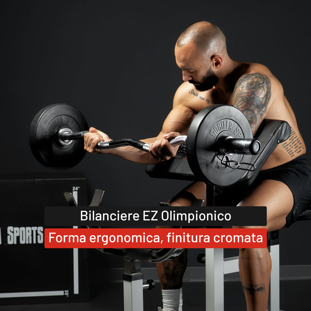 Curl Bilanciere EZ Cromato 120 cm - 50/51 mm