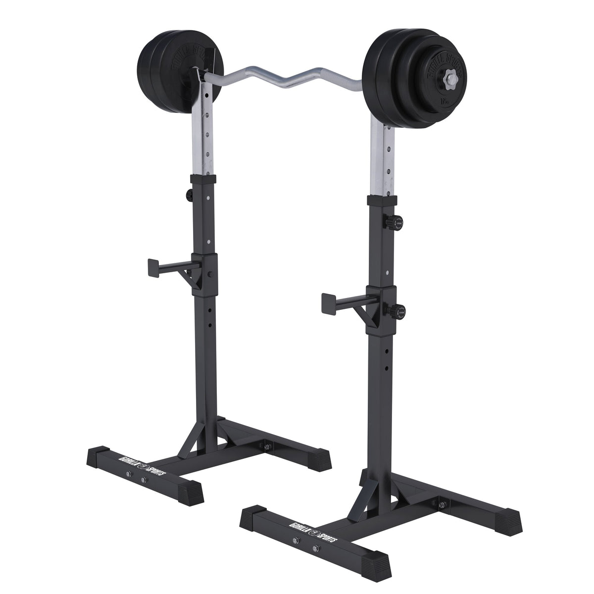 Set Supporto, Bilanciere EZ e Dischi 35 kg