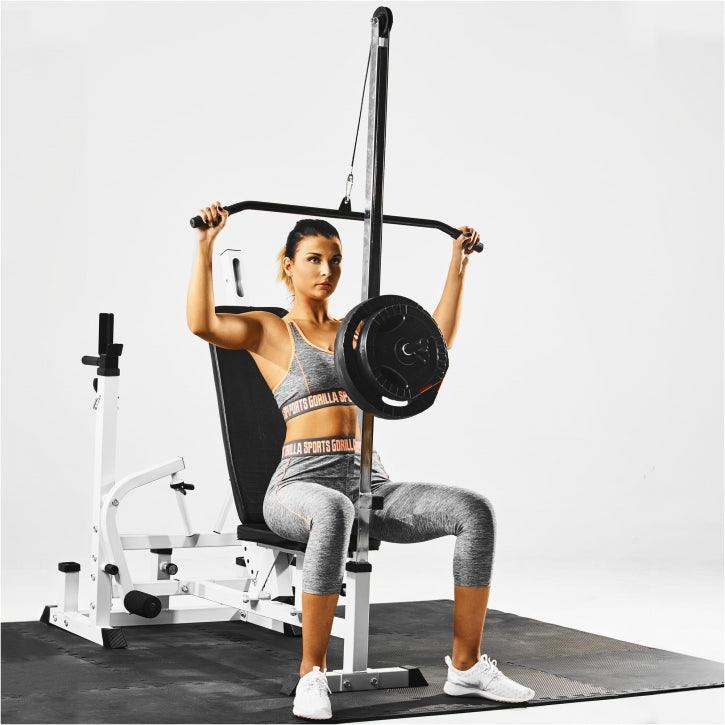Lat Machine Cromata per Stazione Multifunzione Universal