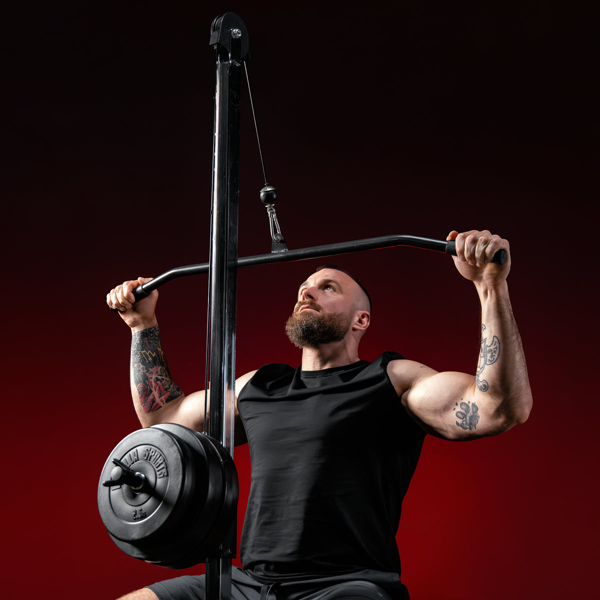 Lat Machine Cromata per Stazione Multifunzione Universal