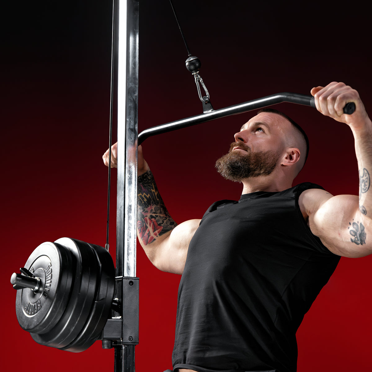 Lat Machine Cromata per Stazione Multifunzione Universal