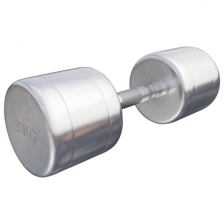 Manubri cromati, peso a scelta 1-20 kg