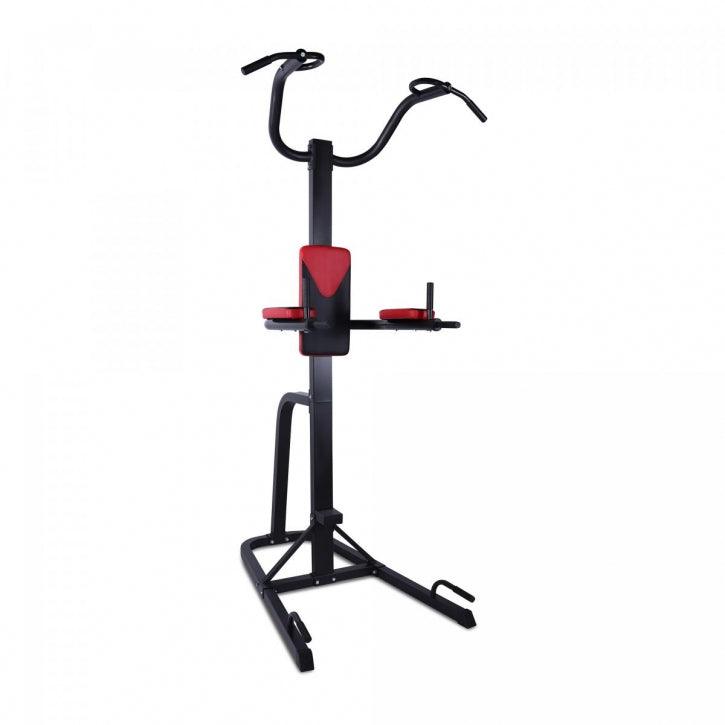 Power Tower Multifunzione in nero/rosso