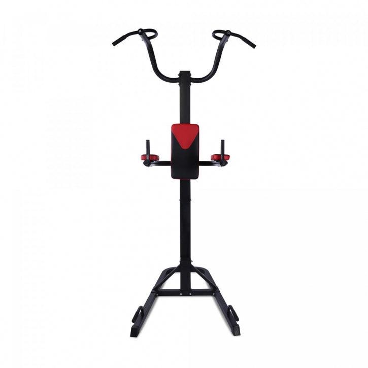 Power Tower Multifunzione in nero/rosso