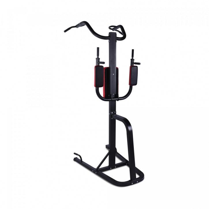 Power Tower Multifunzione in nero/rosso