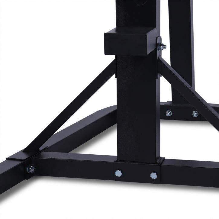 Power Tower Multifunzione in nero/rosso