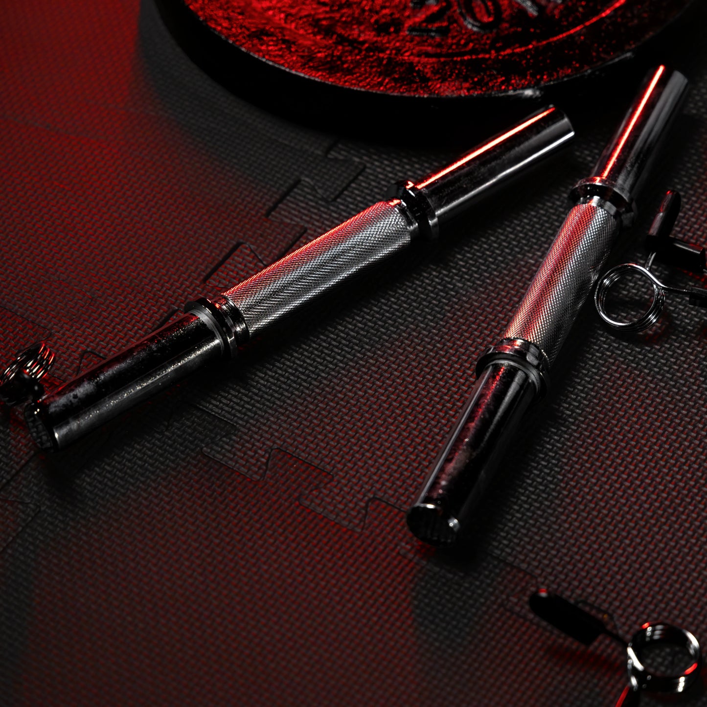 Set 2 Barre Manubri 35 cm cromate, diametro 30 mm