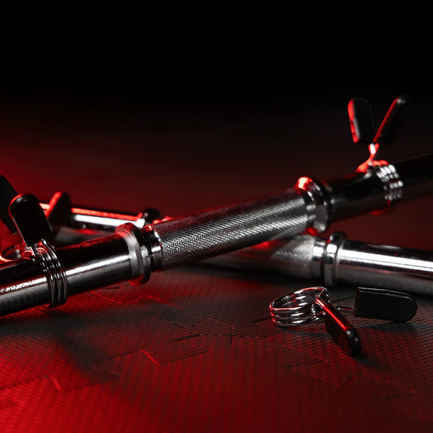 Set 2 Barre Manubri 35 cm cromate, diametro 30 mm