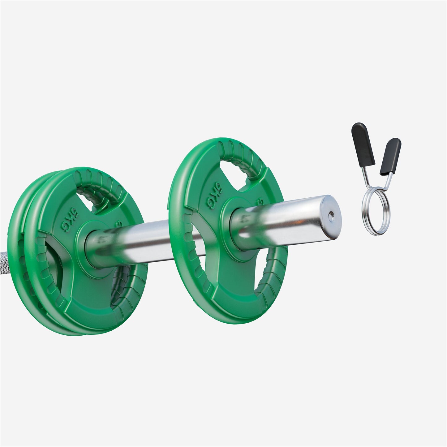Dischi Pesi Olympia 50/51mm, 1,25-25 kg, con impugnatura in gomma