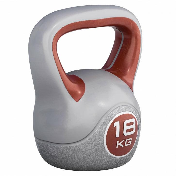 Kettlebell Colorato in Plastica, Peso a Scelta 2-20 kg