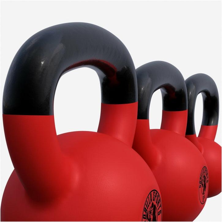 Kettlebell in Gesso con Rivestimento in Vinile 2 kg - 32 kg