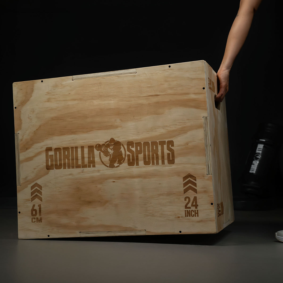 Box Jump in legno