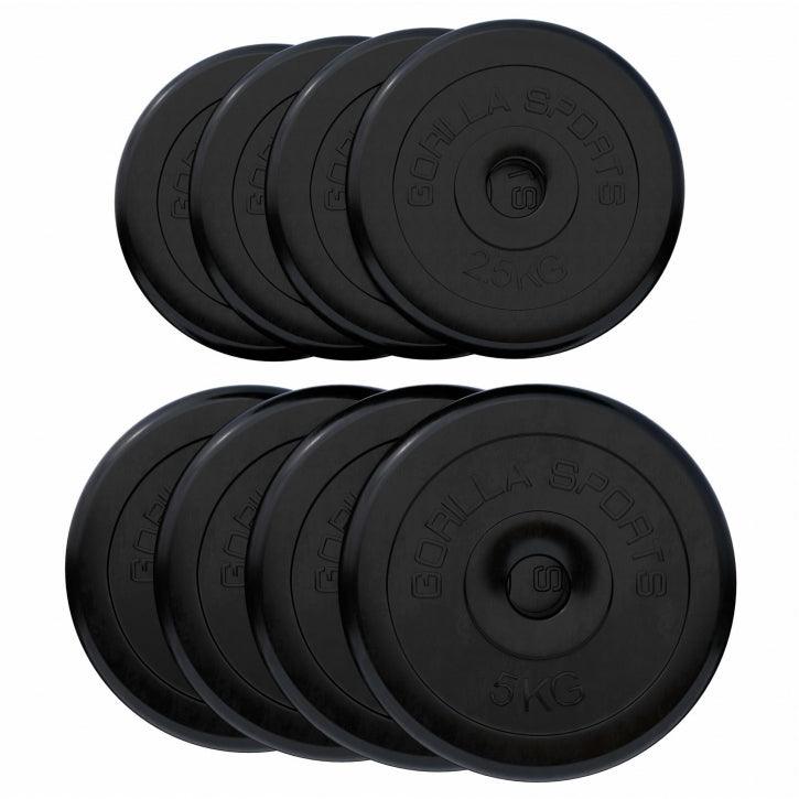 Dischi Pesi 30/31 mm, 0,5-25 kg, in gomma