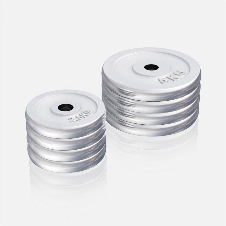 Dischi Pesi 30/31 mm, 0,5-30 kg, cromati