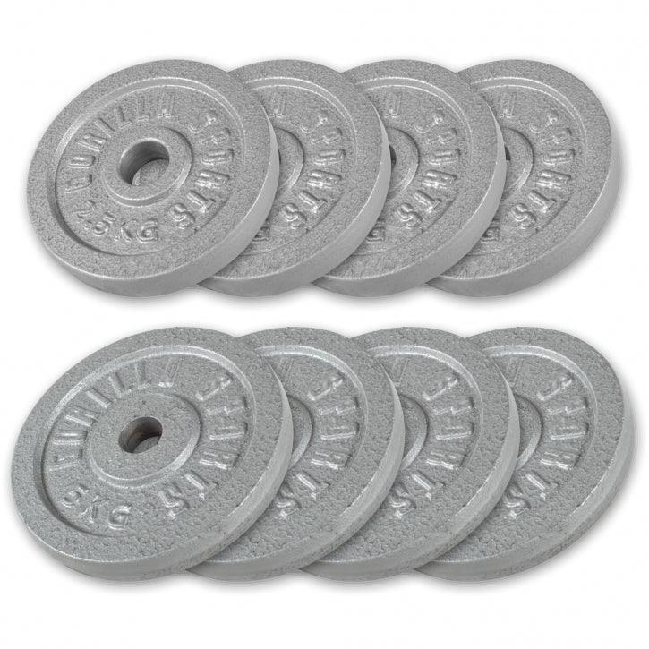Dischi Pesi 30/31 mm, 1,25-30 kg, in ghisa