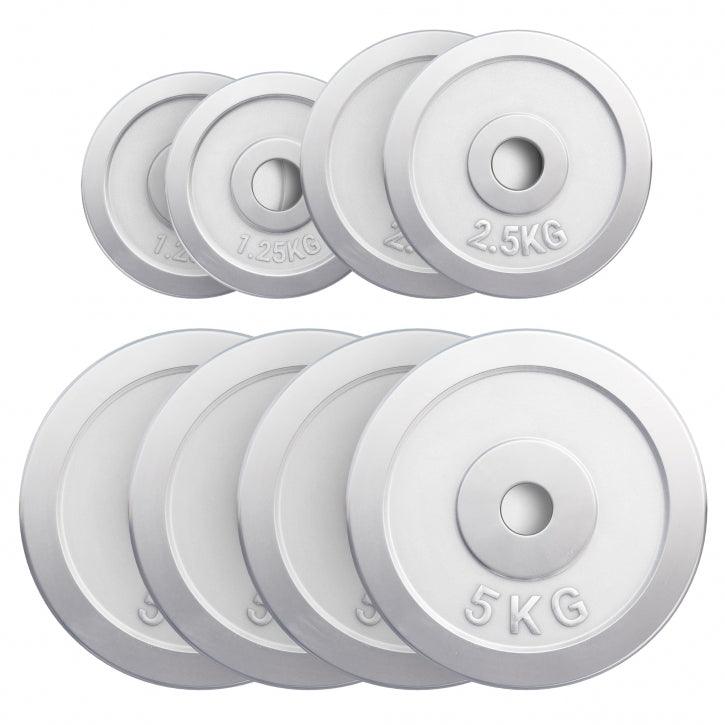 Dischi Pesi 30/31 mm, 0,5-30 kg, cromati