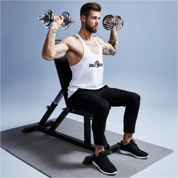Set Manubri Cromati, 30 kg