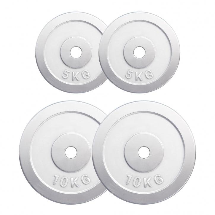 Dischi Pesi 30/31 mm, 0,5-30 kg, cromati