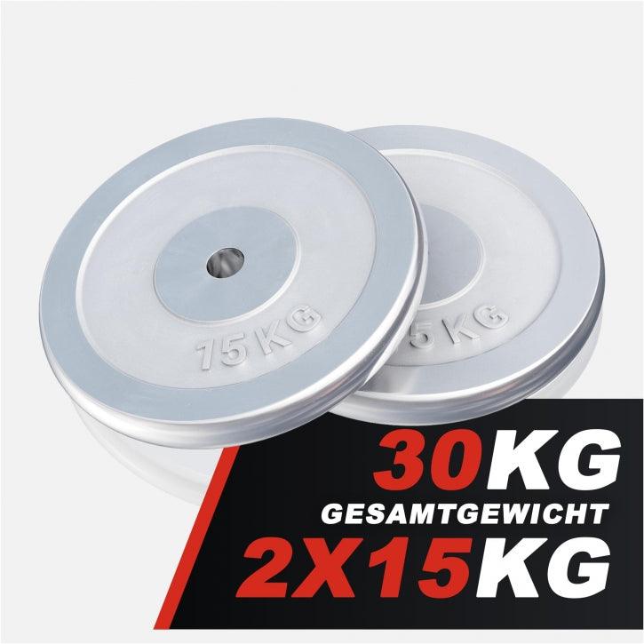 Dischi Pesi 30/31 mm, 0,5-30 kg, cromati