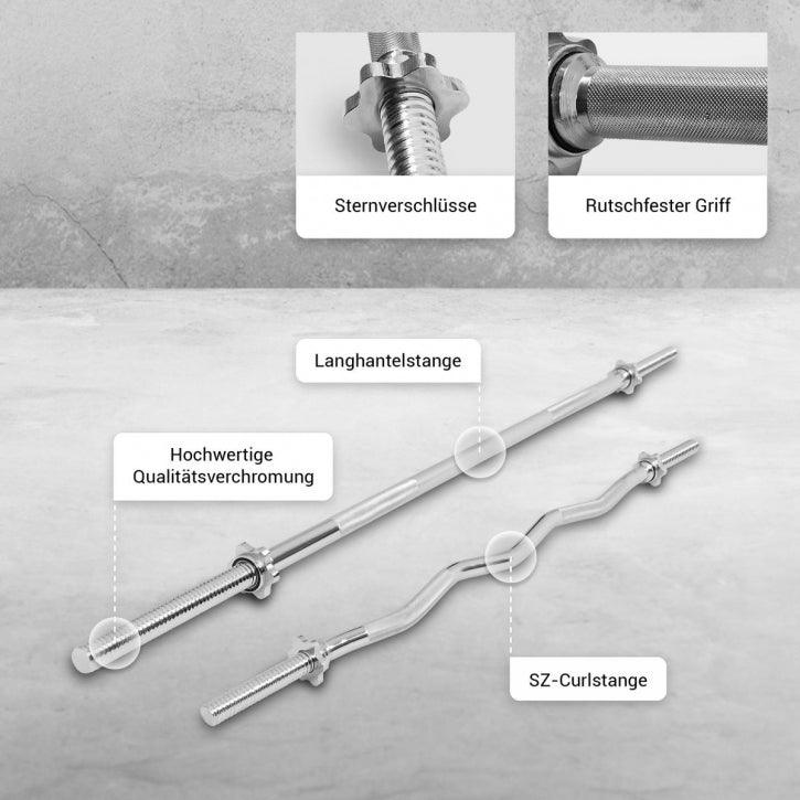 Set Bilanciere e Curl Bilanciere EZ