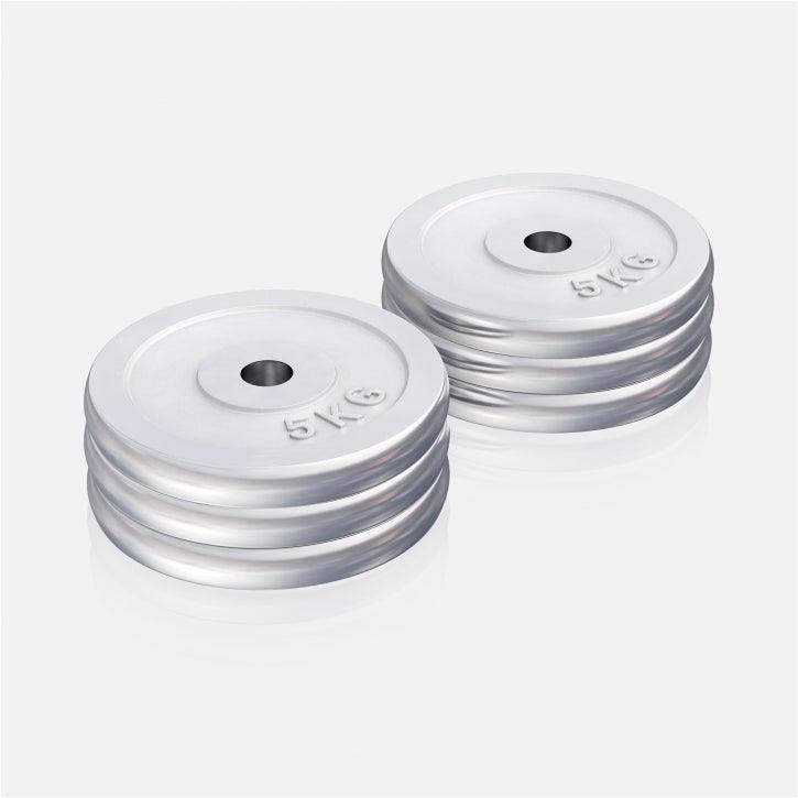Dischi Pesi 30/31 mm, 0,5-30 kg, cromati