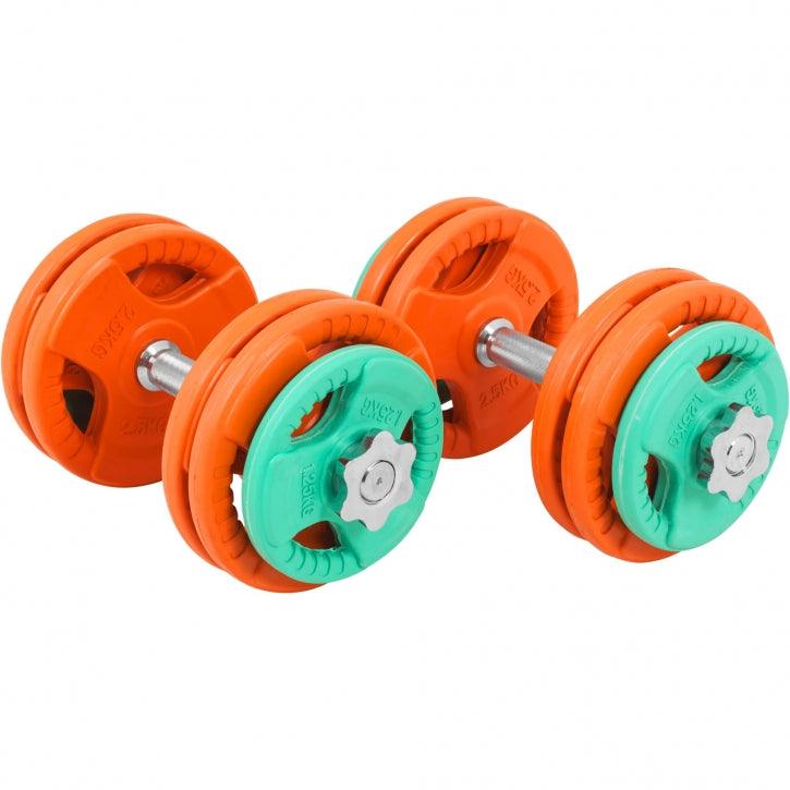 Set Manubri Rubber Gripper 30 kg