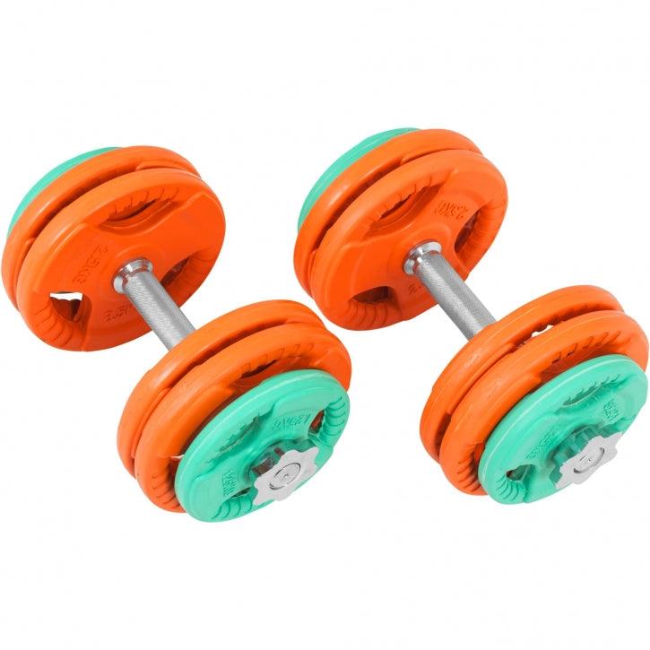 Set Manubri Rubber Gripper 30 kg
