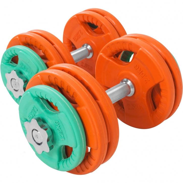 Set Manubri Rubber Gripper 30 kg