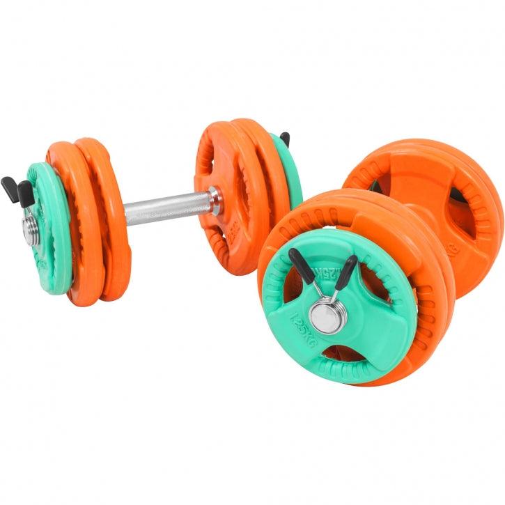 Set Manubri Rubber Gripper 30 kg