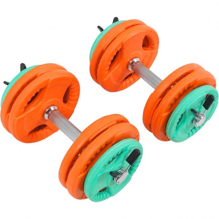 Set Manubri Rubber Gripper 30 kg