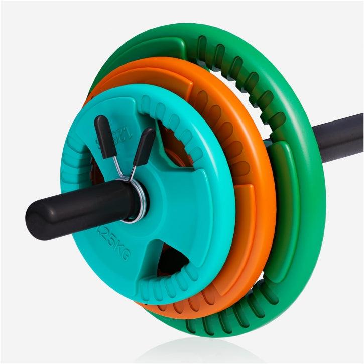 Set Bilanciere e Pesi per Aerobica 19,5 kg
