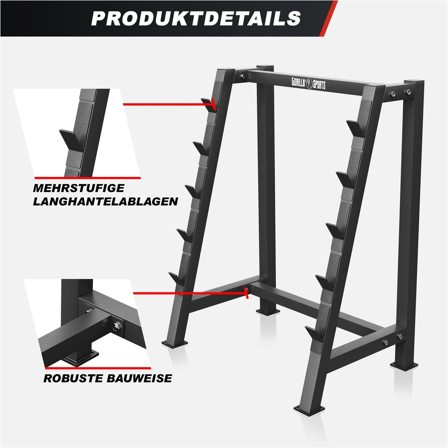 Rack Porta Bilanciere 500 kg