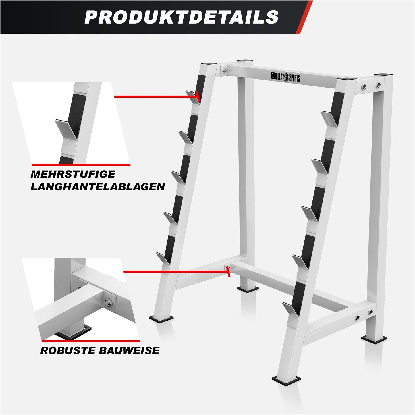 Rack Porta Bilanciere 500 kg