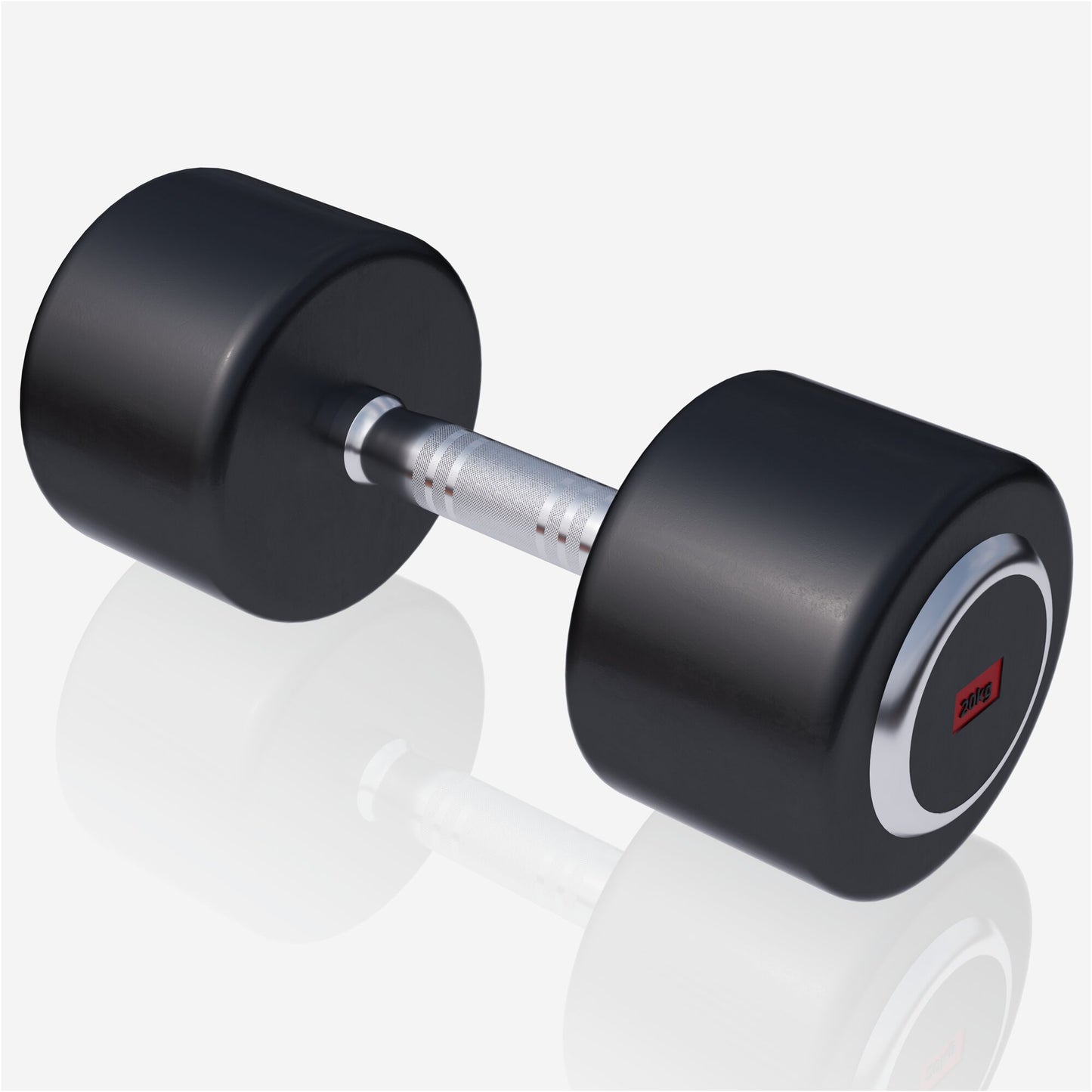 Manubri Professionali, in gomma, 2,5-50 kg