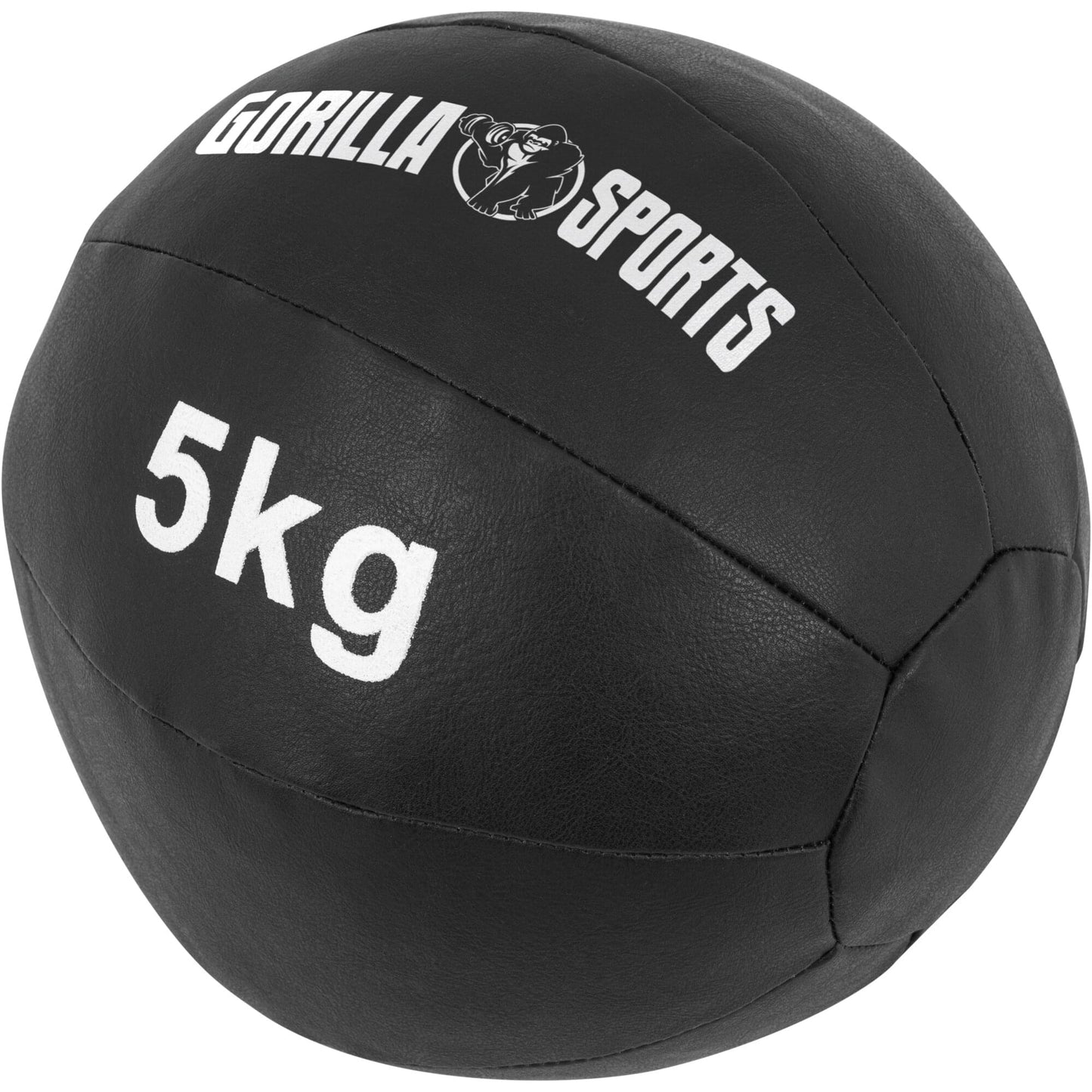 Palla Medica in pelle nera, 1-10 kg