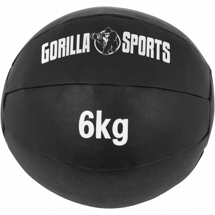 Palla Medica in pelle nera, 1-10 kg
