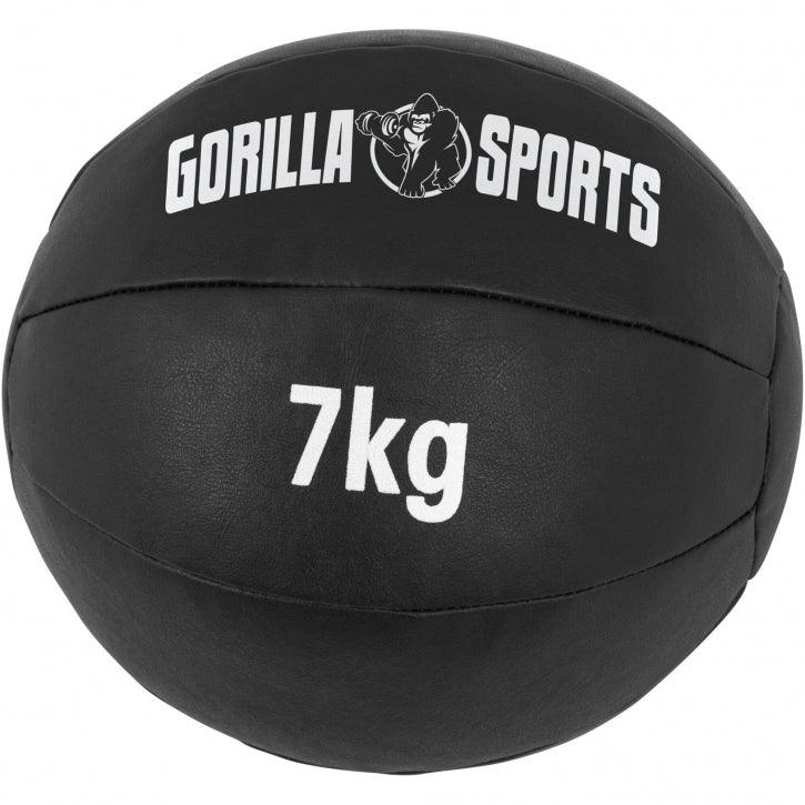 Palla Medica in pelle nera, 1-10 kg