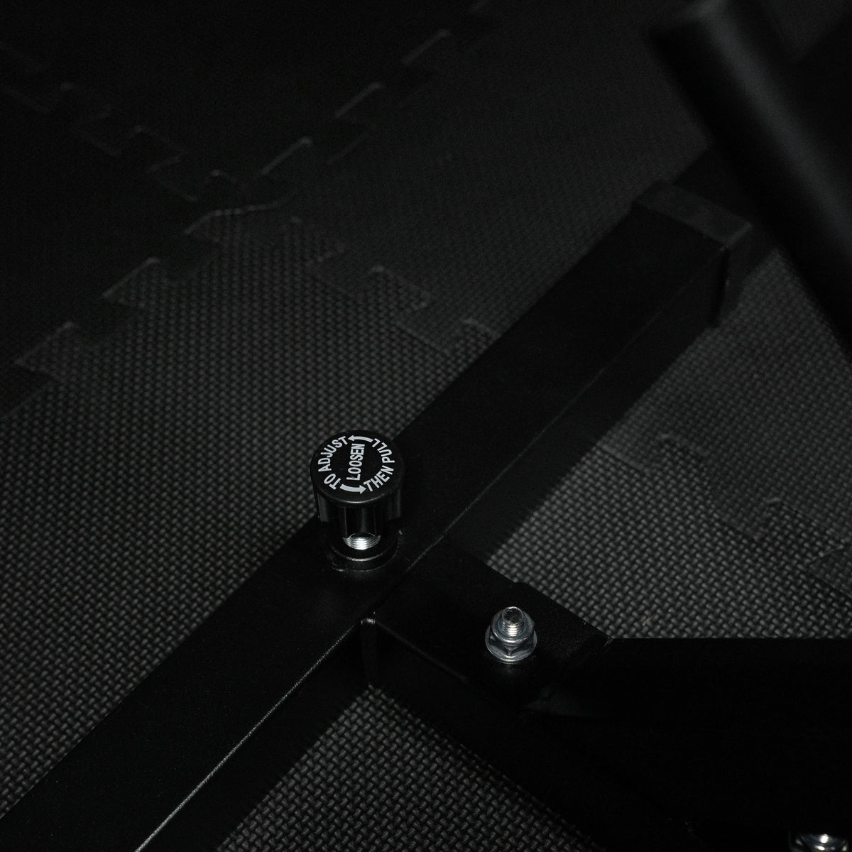 Squat Rack Regolabile con Porta Dischi, 250 kg