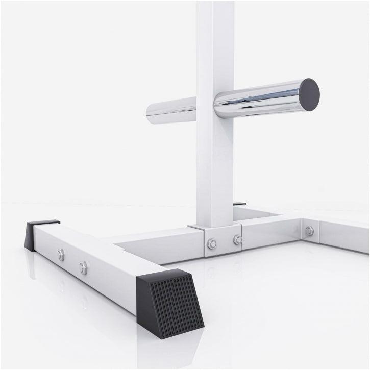 Rastrelliera Porta Dischi con 3 Supporti, 50/51 mm in nero/bianco