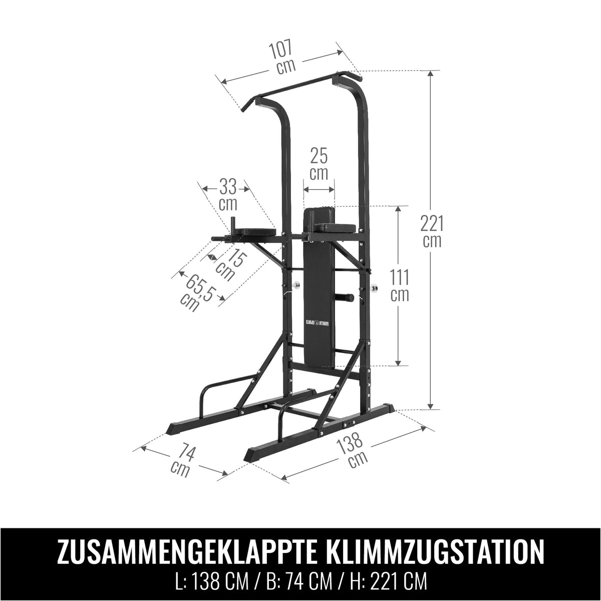 Palestra Multifunzione, Power Tower con Panca