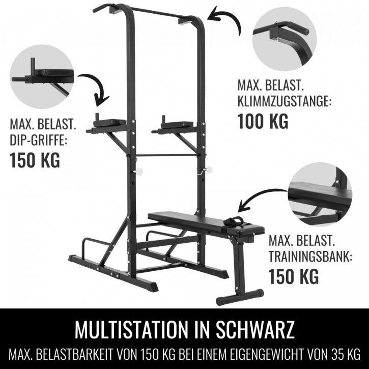 Palestra Multifunzione, Power Tower con Panca