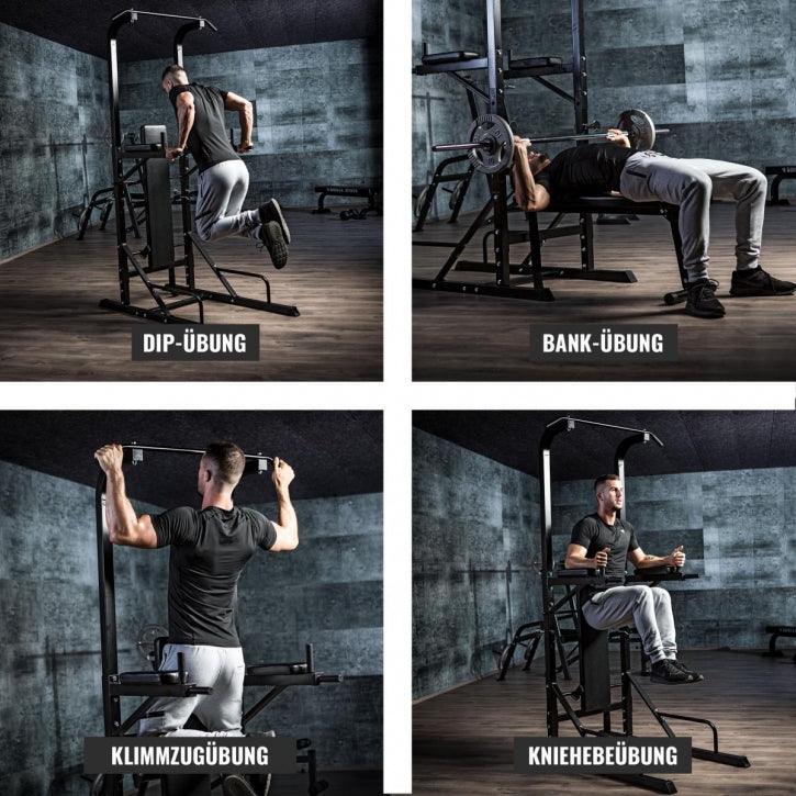Palestra Multifunzione, Power Tower con Panca