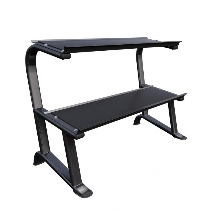 Rastrelliera Manubri Esagonali 2 Ripiani 500 kg