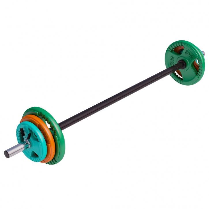 Set Bilanciere e Pesi per Aerobica 19,5 kg