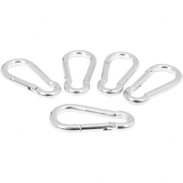 Set 5 Moschettoni 7 mm