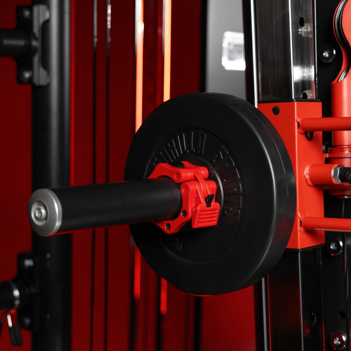 Smith Machine Multifunzione con Rack, Lat Machine e Sistema Cavi