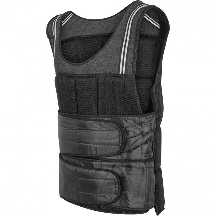 Giubbotto Zavorrato, Chiusura in Velcro, nero