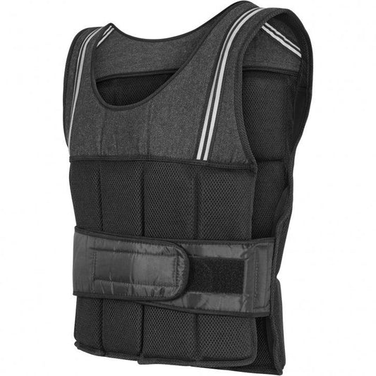 Giubbotto Zavorrato, Chiusura in Velcro, nero