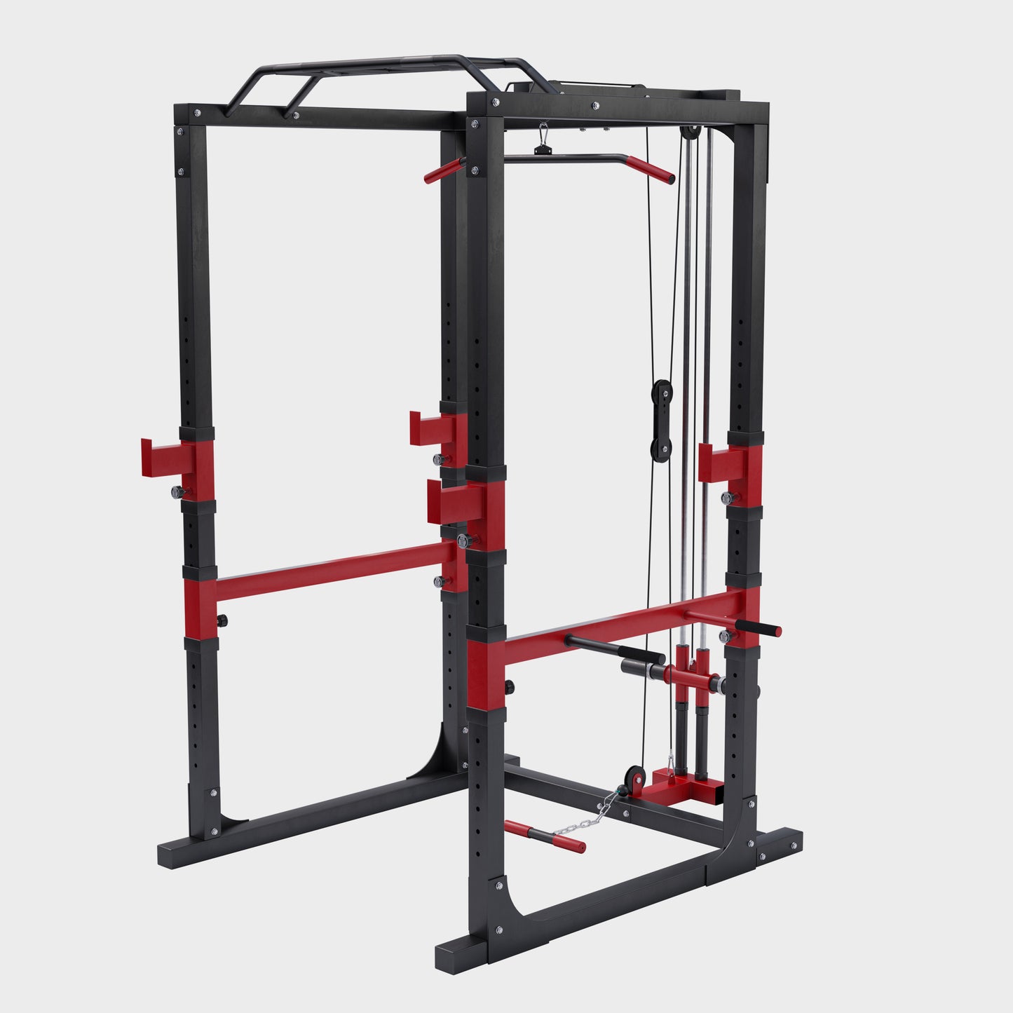 Power Rack Multifunzione con Lat Machine