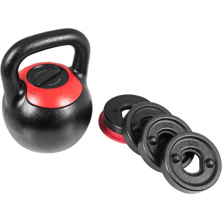 Kettlebell regolabile 8 kg - 16 kg